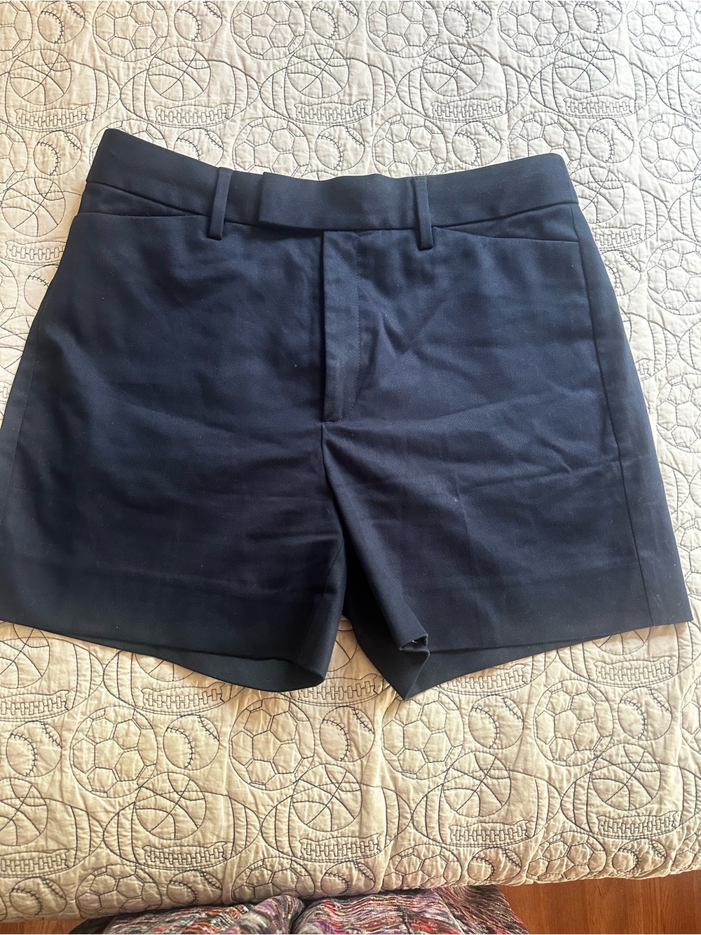 Banana Republic Navy Flat-Front Woman’s Shorts